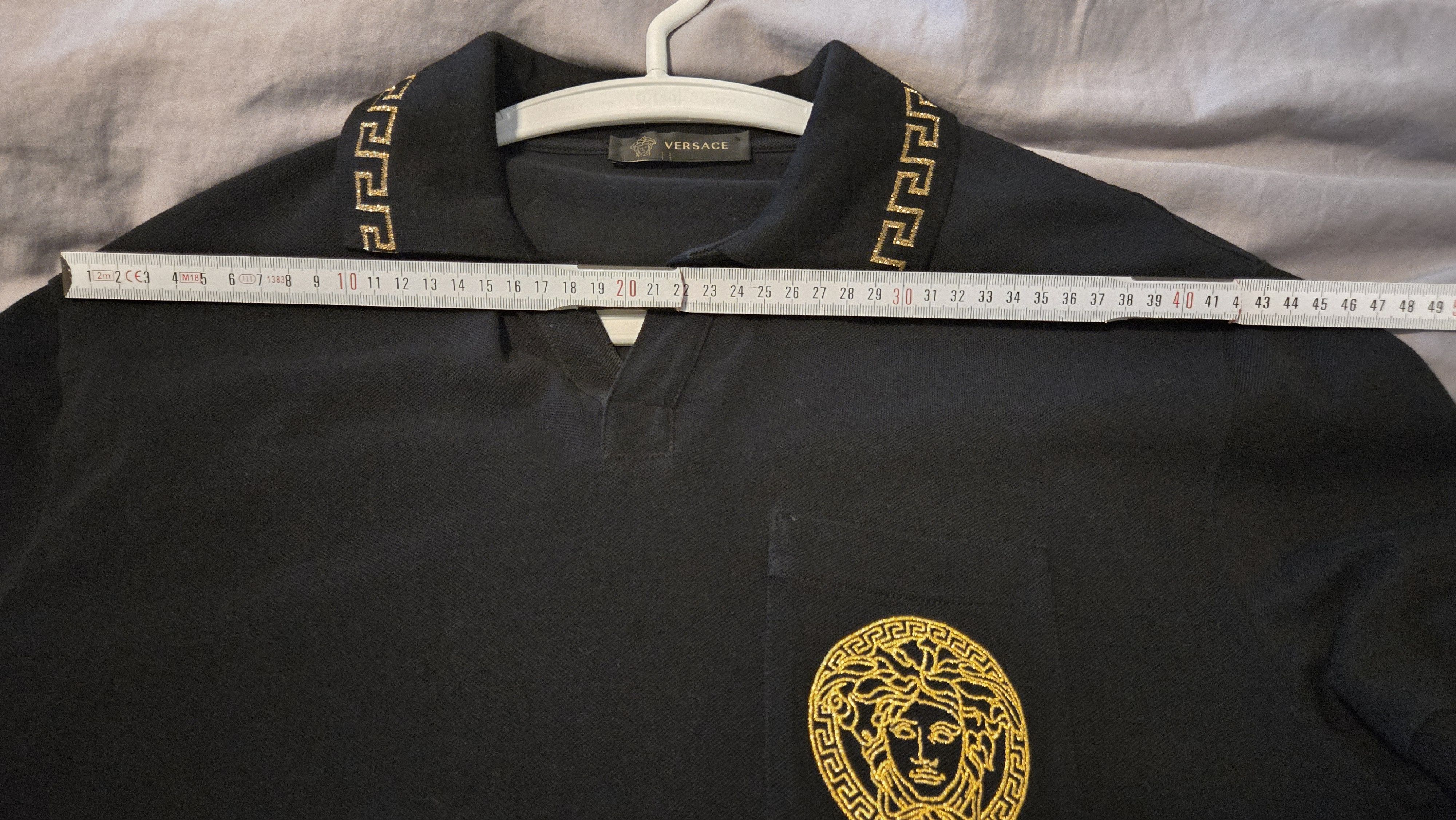 Versace Versace Black and Gold Polo Size US XS / EU 42 / 0 - 12 Thumbnail