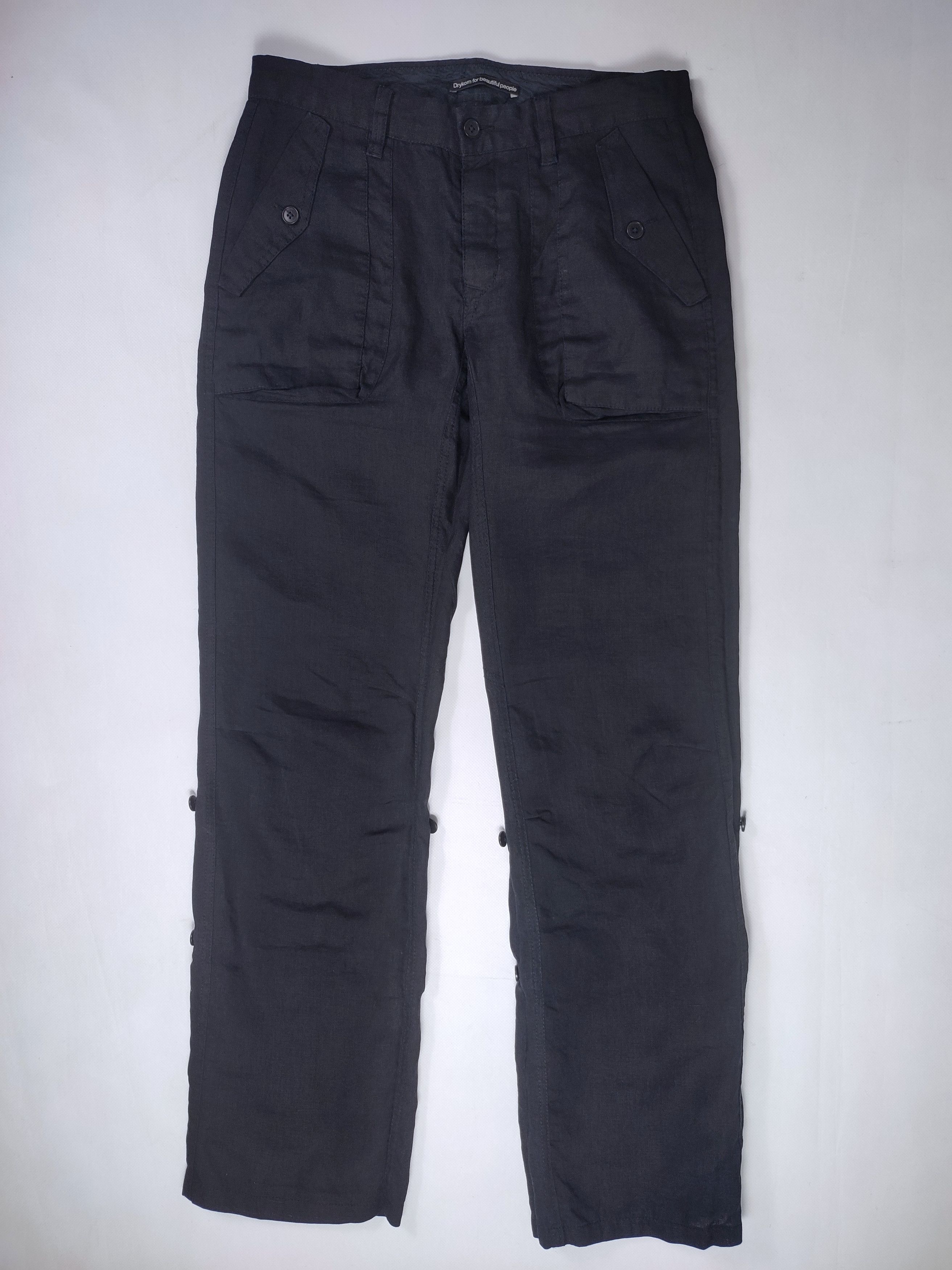 DRYKORN Drykorn Linen GOLD Pants Size US 28 / EU 44 - 2 Thumbnail