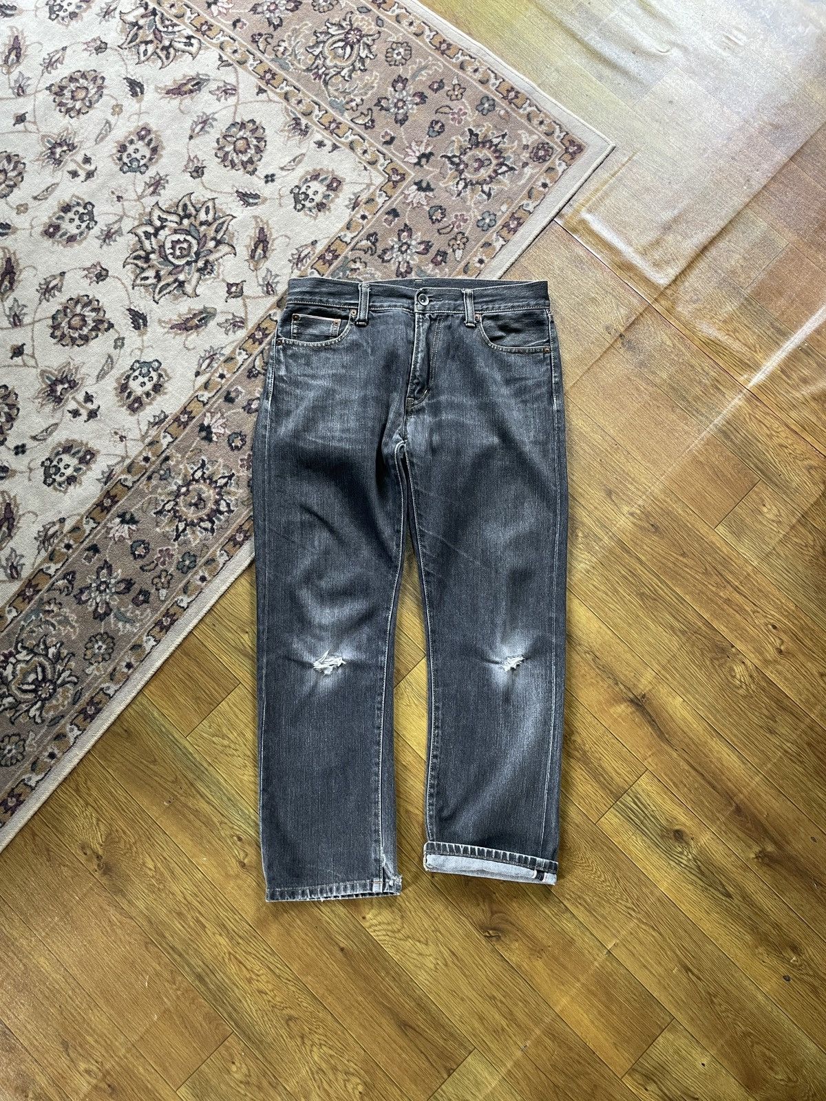 Japanese Brand × Uniqlo Uniqlo Japan Selvedge Jeans Pants Size US 33 - 1 Thumbnail