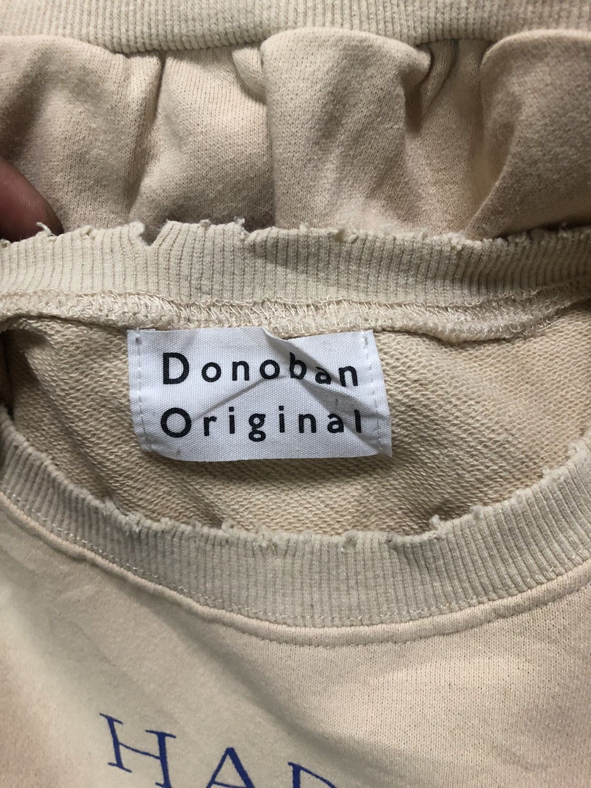 Japanese Brand Donoban Original Happy Valentine Day Distressed Sweatshirt Size L / US 10 / IT 46 - 3 Thumbnail