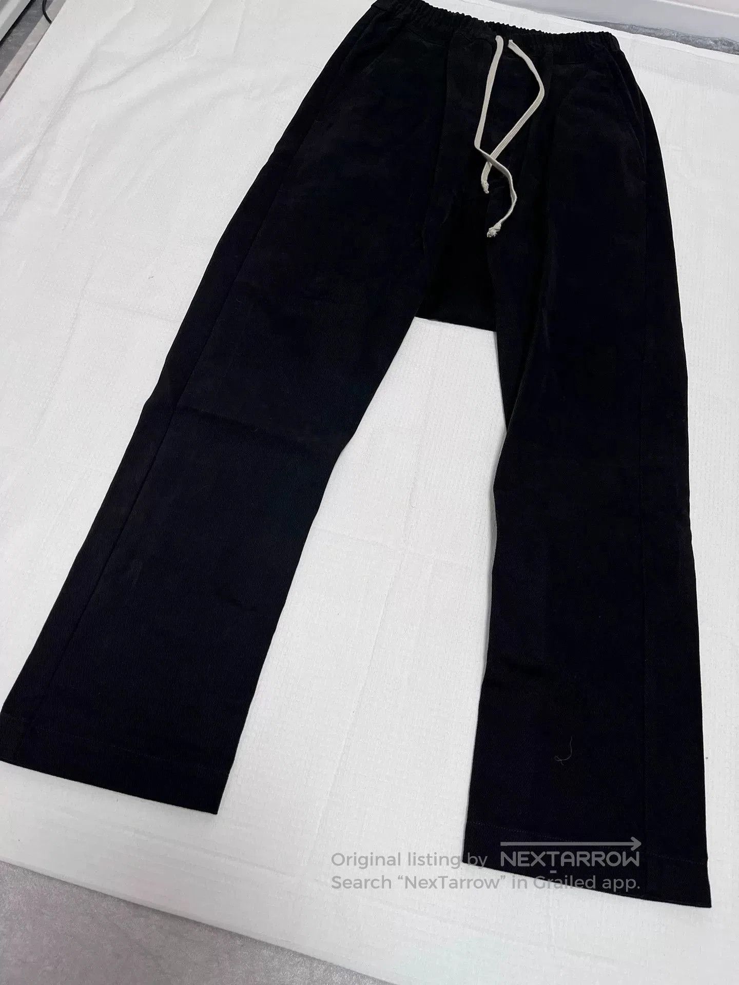 Rick Owens Rick Owens Solid Drawstring Relaxed Pants 46. Size US 30 / EU 46 - 3 Thumbnail