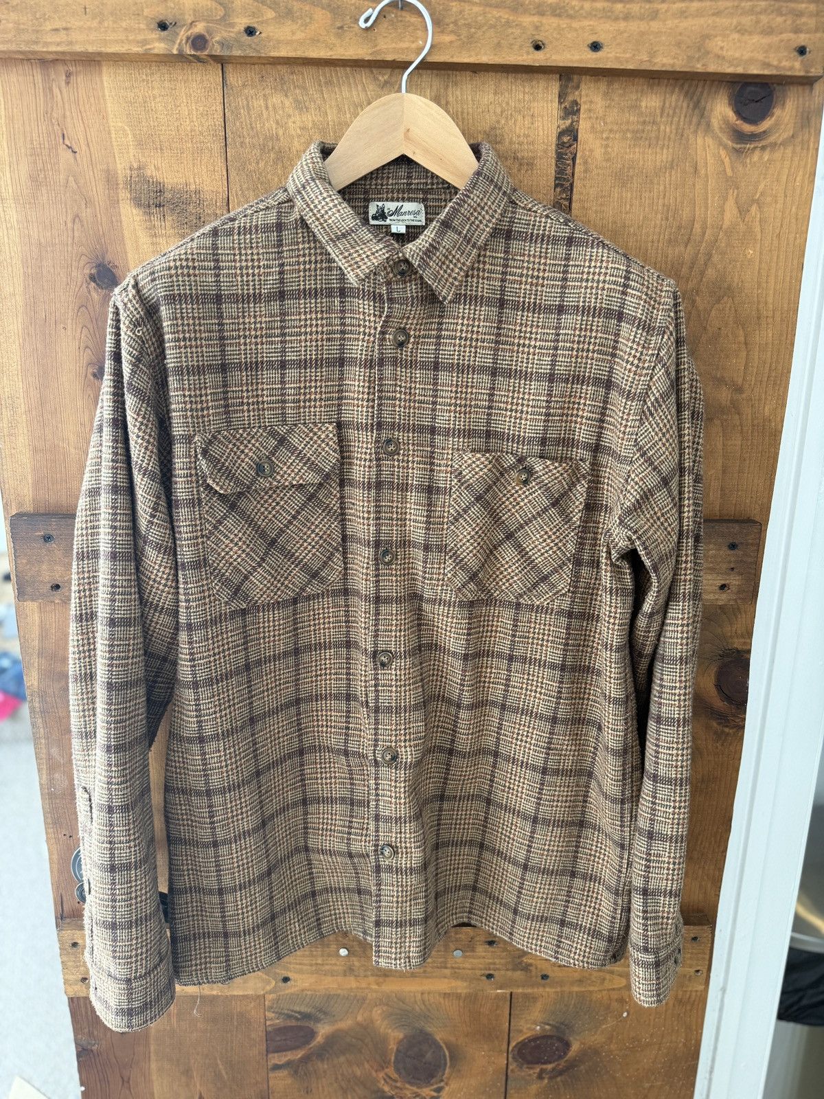 Manresa Manresa Flannel - Large Size US L / EU 52-54 / 3 - 1 Thumbnail