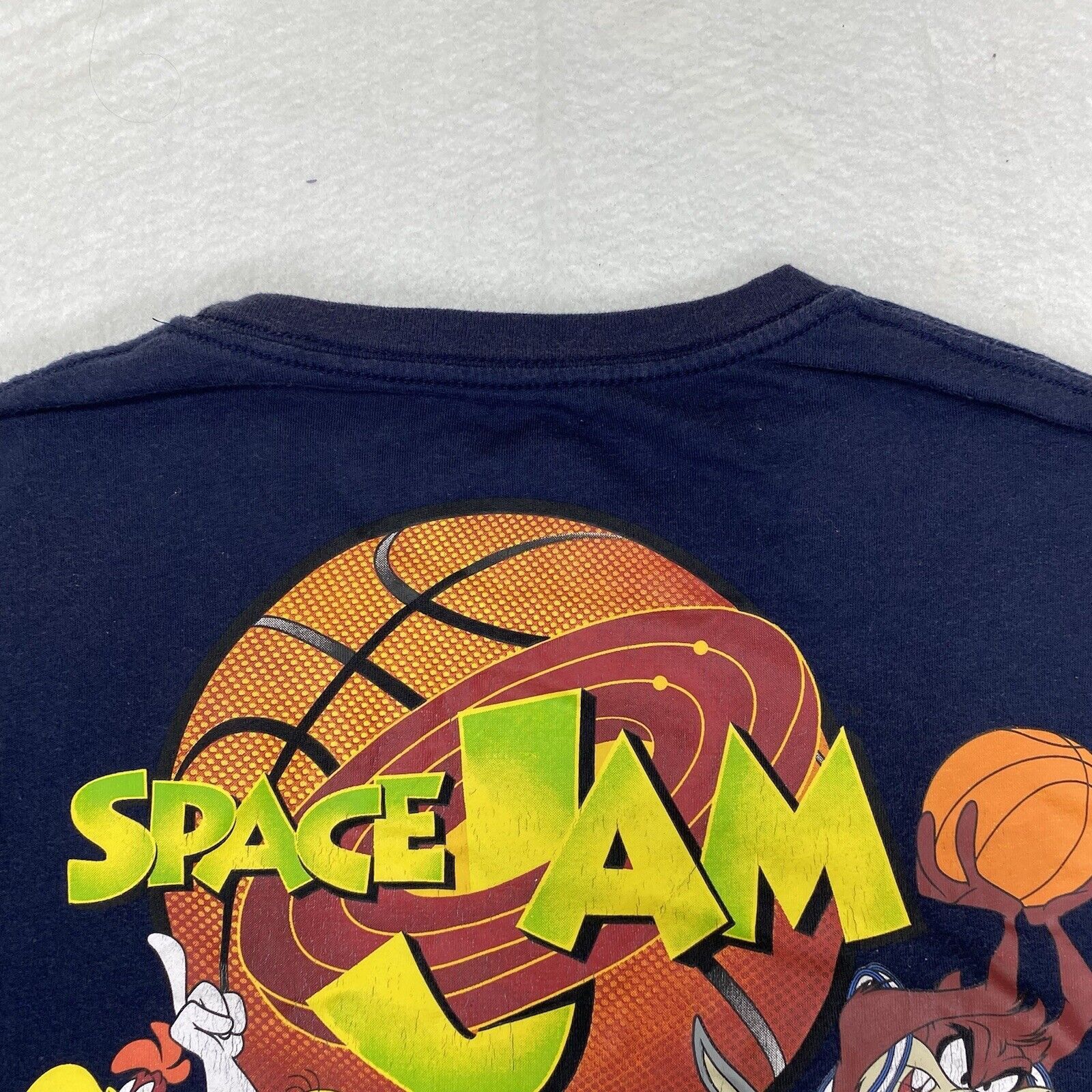 Other Space Jam Medium Looney Tunes Navy Blue Movie Graphic TShirt Size US M / EU 48-50 / 2 - 8 Thumbnail