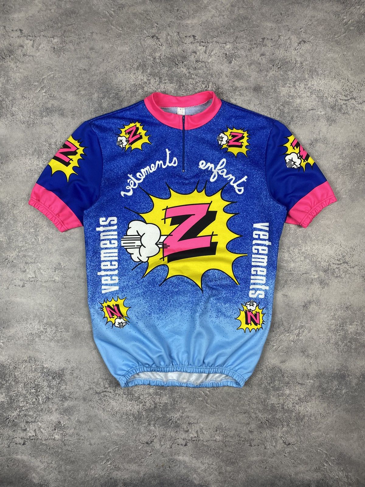 Other Vintage Team Z Tommaso Cycling Jersey Tour de France Era 90s Size US L / EU 52-54 / 3 - 4 Thumbnail