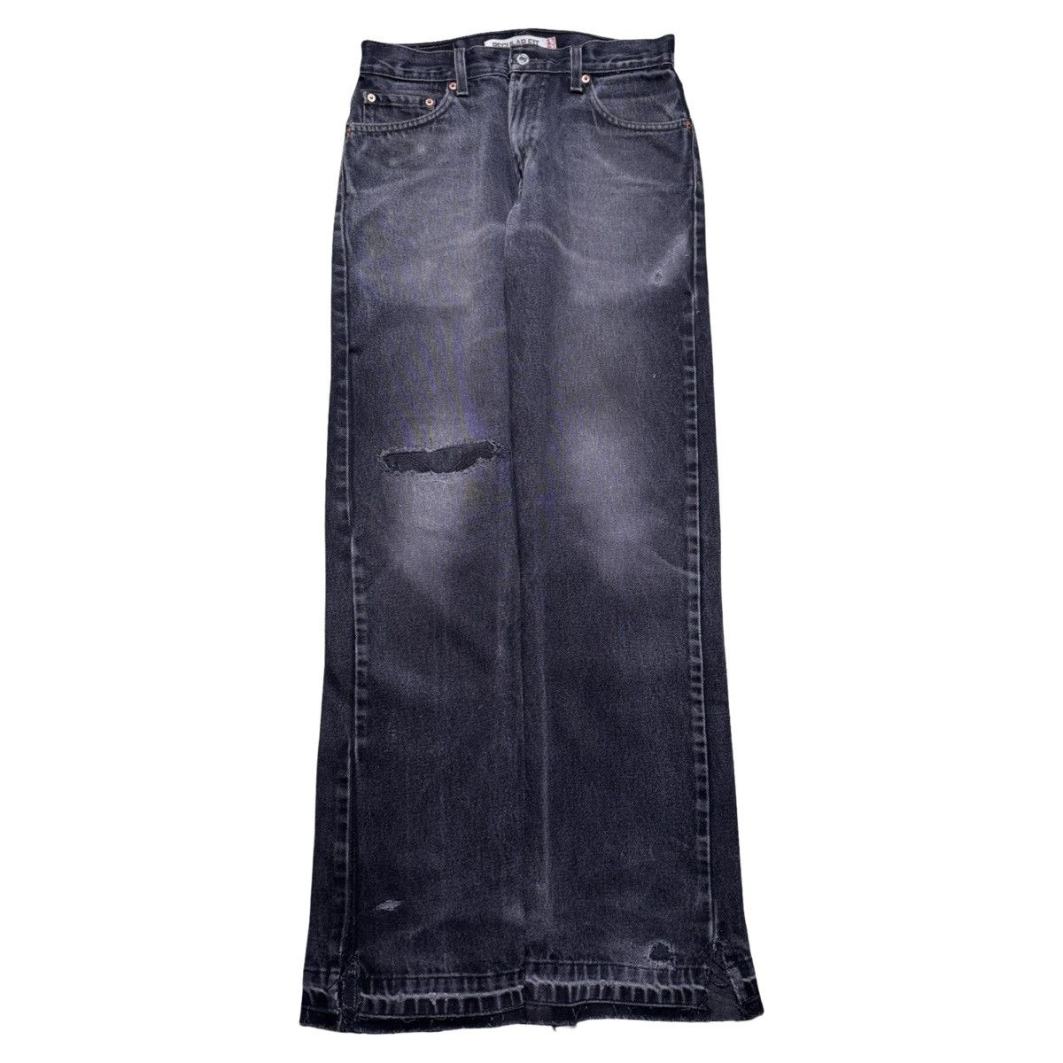 Levi's Vintage Levi's Black Jeans Black Hole Negative Space 30 X 32 Size US 30 / EU 46 - 1 Thumbnail