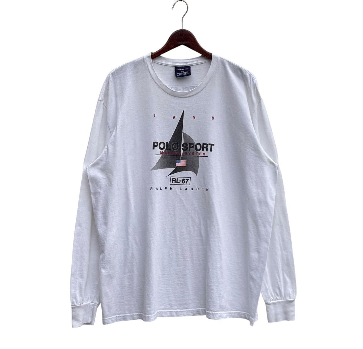 Polo Ralph Lauren Polo Ralph Lauren RL-67 Polo Sport Yatch Marin System Shirt Size US L / EU 52-54 / 3 - 1 Thumbnail