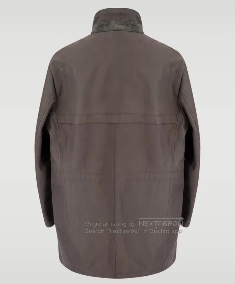 Loro Piana Loro Piana New Long Coat with Technological Materials Size US XL / EU 56 / 4 - 2 Thumbnail
