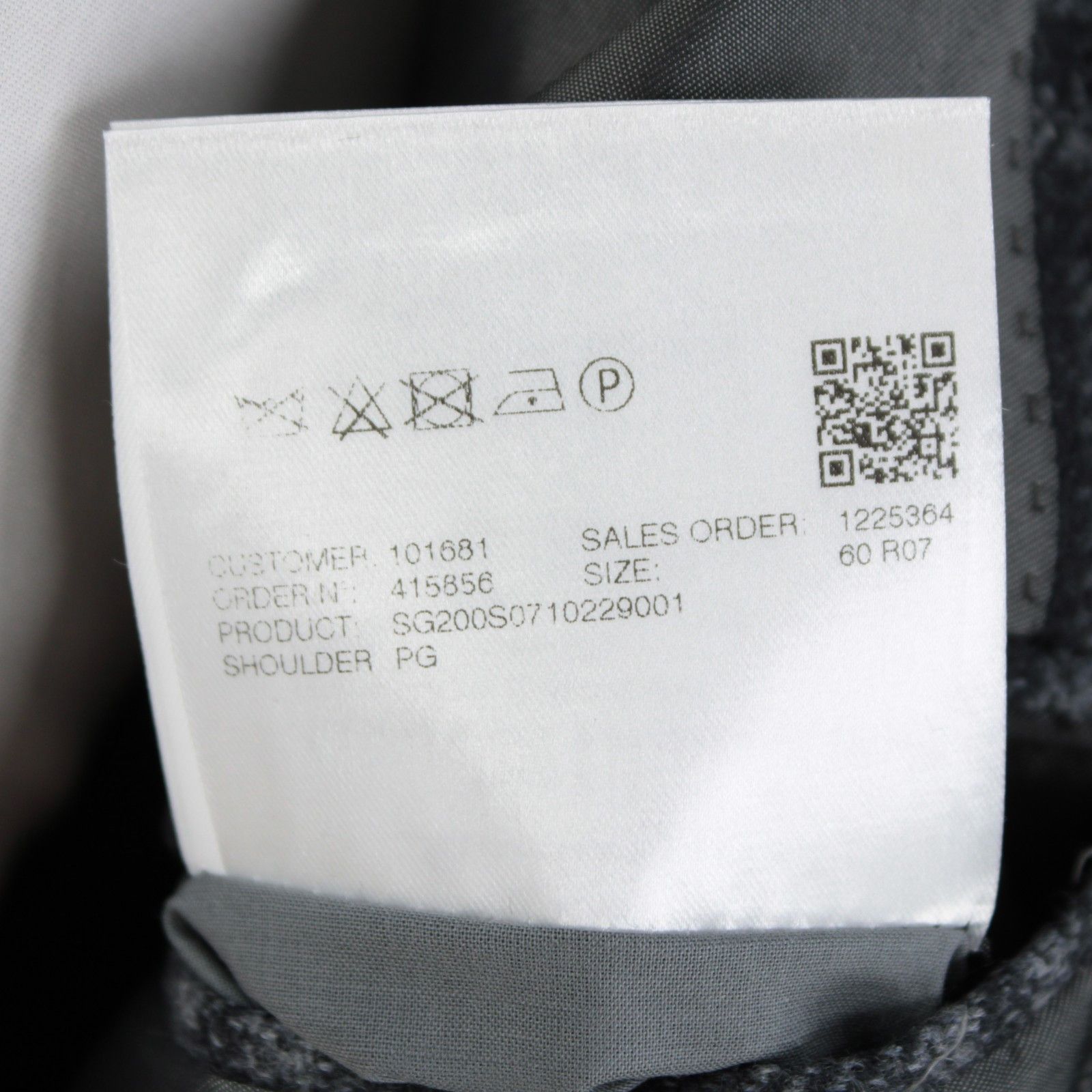 SARTORIO Sartorio Sport Coat Size 50 Regular US in Gray Size 50R - 9 Thumbnail