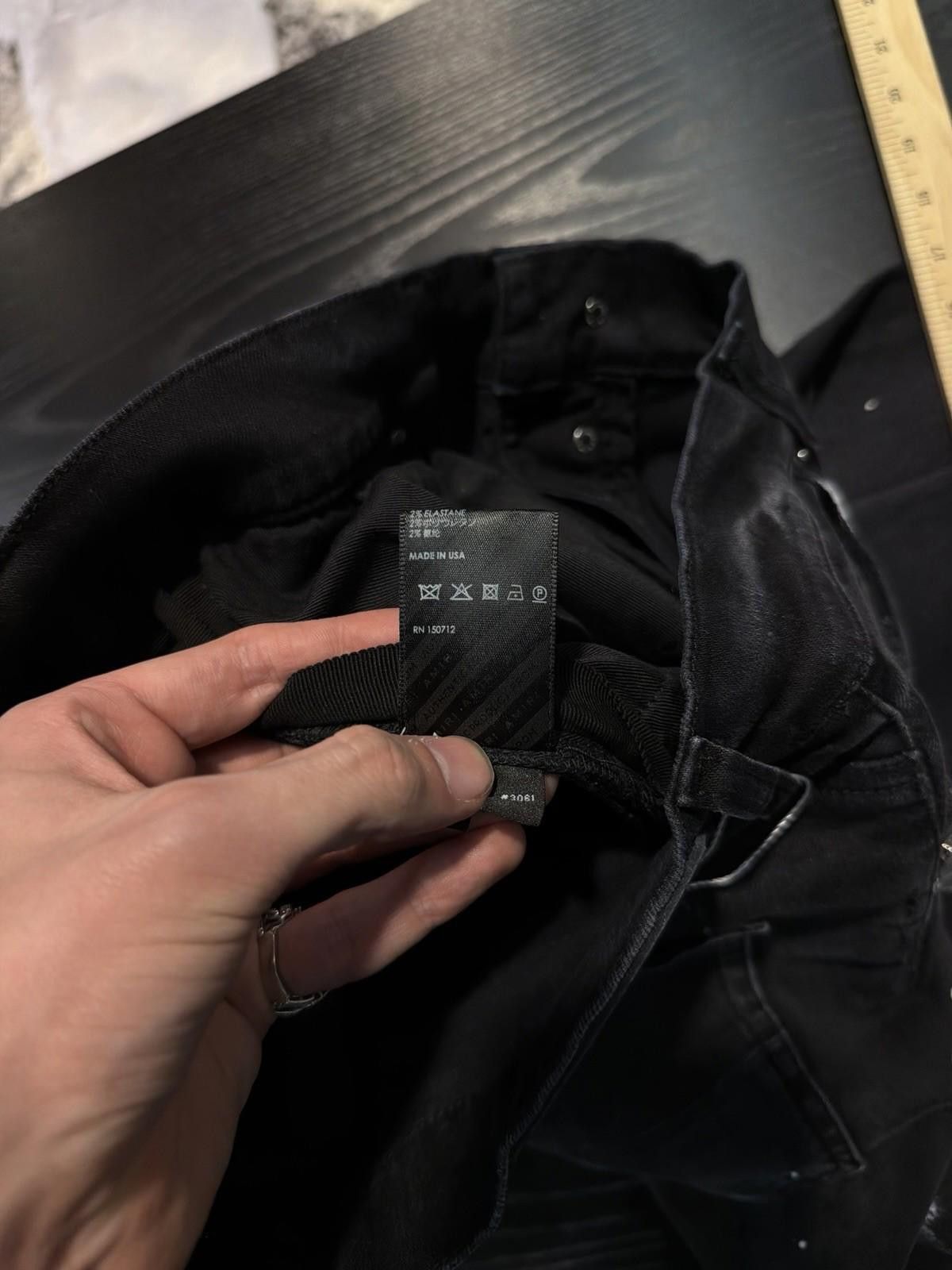 Amiri Size 33 - Amiri Paint Leg Black Jeans 100% Authentic NEW Size US 33 - 12 Thumbnail