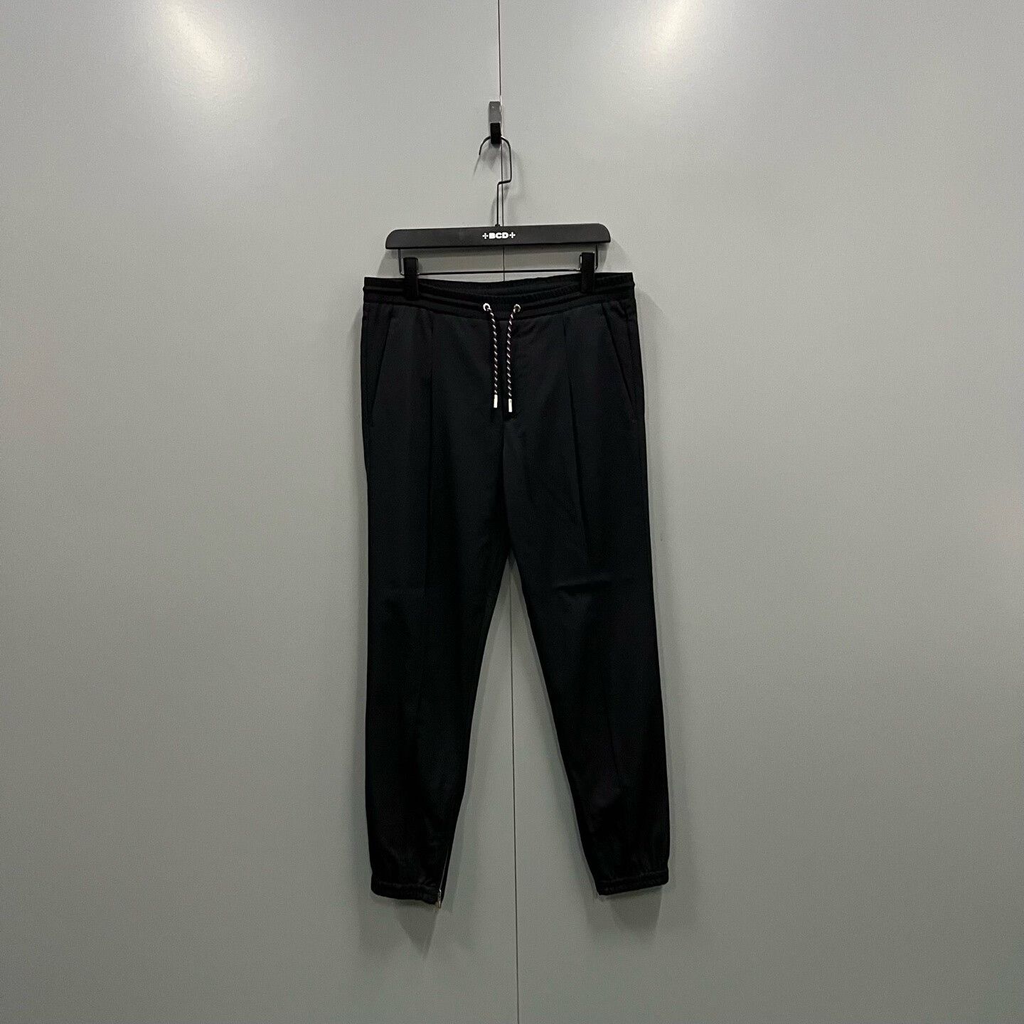 Dior × Hedi Slimane Dior Homme 07AW Runway Black Drop Crotch Pants