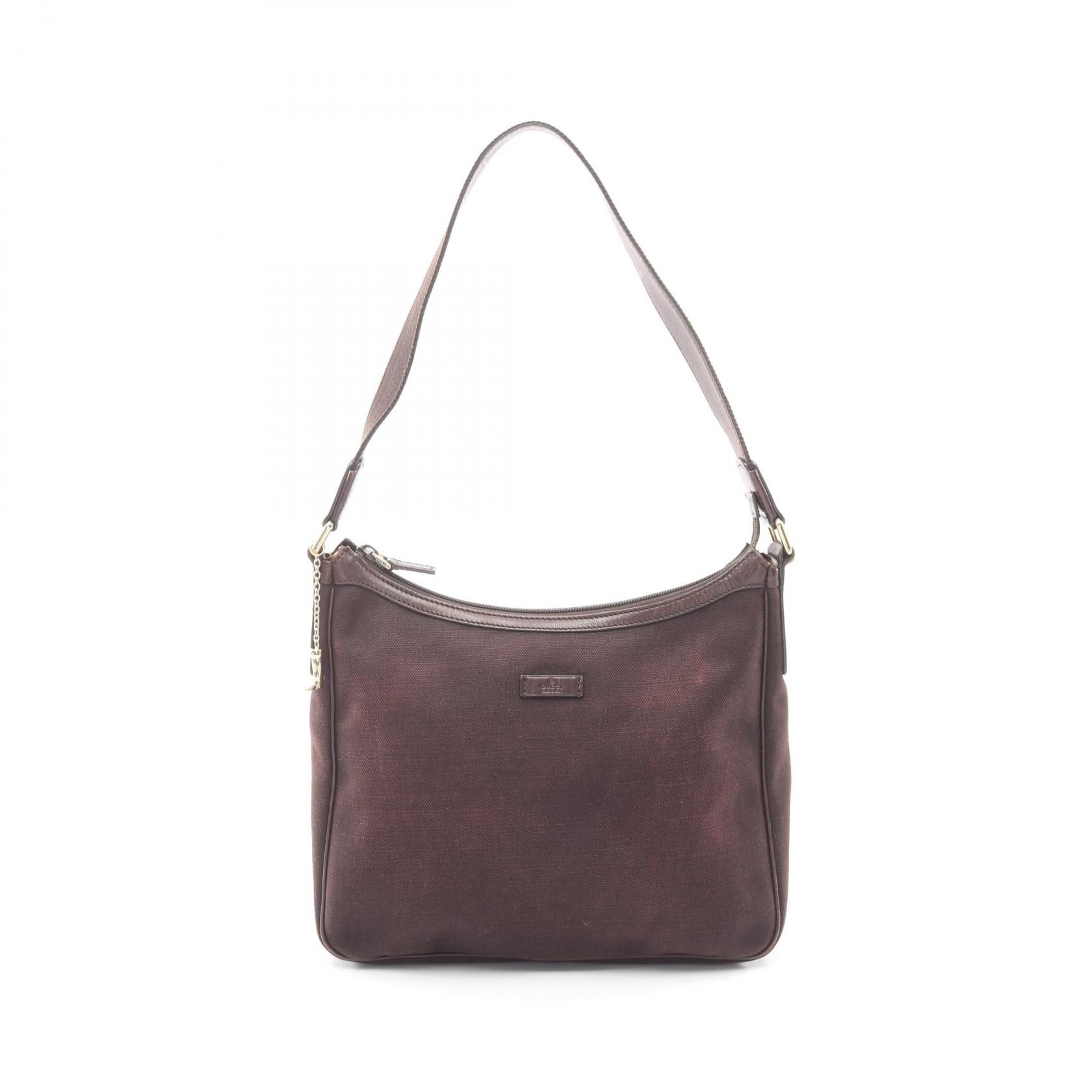 Gucci Gucci Gucci Leather Canvas Shoulder Bag Textile Shoulder Bag 264219 DUTY FREE for USA Size ONE SIZE - 1 Thumbnail