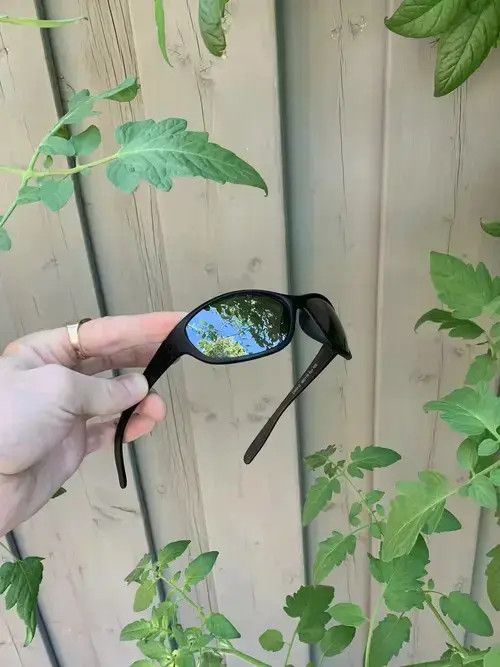 Japanese Brand Y2K 2000s Vintage Sports Wrap Sunglasses Black Sporty Speed Size ONE SIZE - 3 Thumbnail