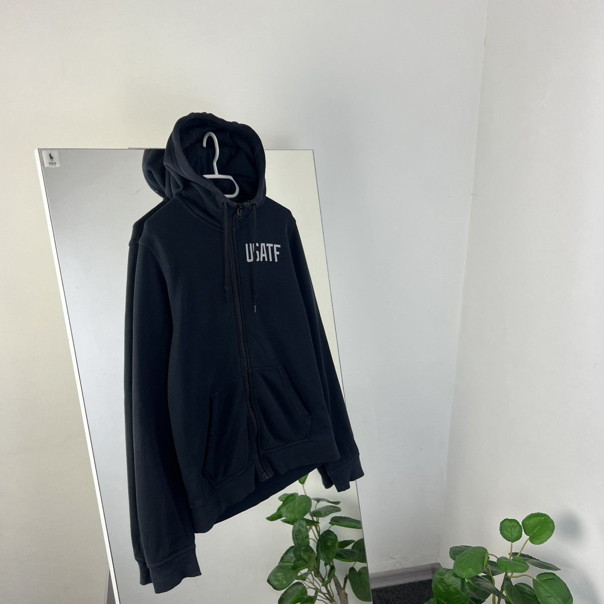 Nike Vintage Nike USATF Big Logo Zip Up Hoodie Size US S / EU 44-46 / 1 - 2 Thumbnail