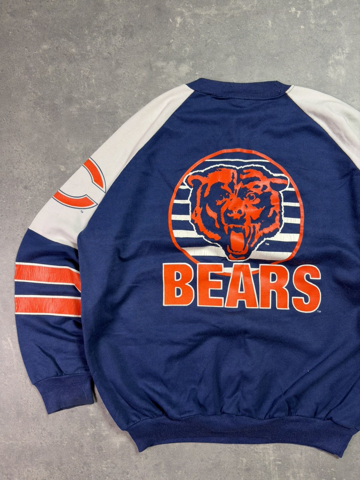 NFL 80/90s Garan Chicago Bears Printed Crewneck Sweatshirt XL Size US XL / EU 56 / 4 - 14 Thumbnail