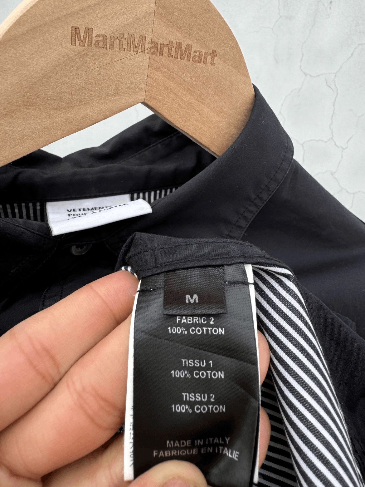 Vetements Vetements 18AW Sample Soviet Double Layers Shirts Size US M / EU 48-50 / 2 - 8 Thumbnail