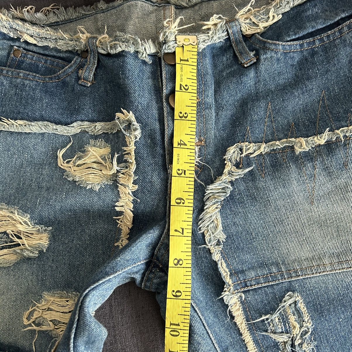 Japanese Brand Designer Patchwork Jeans Style Size US 29 - 13 Thumbnail