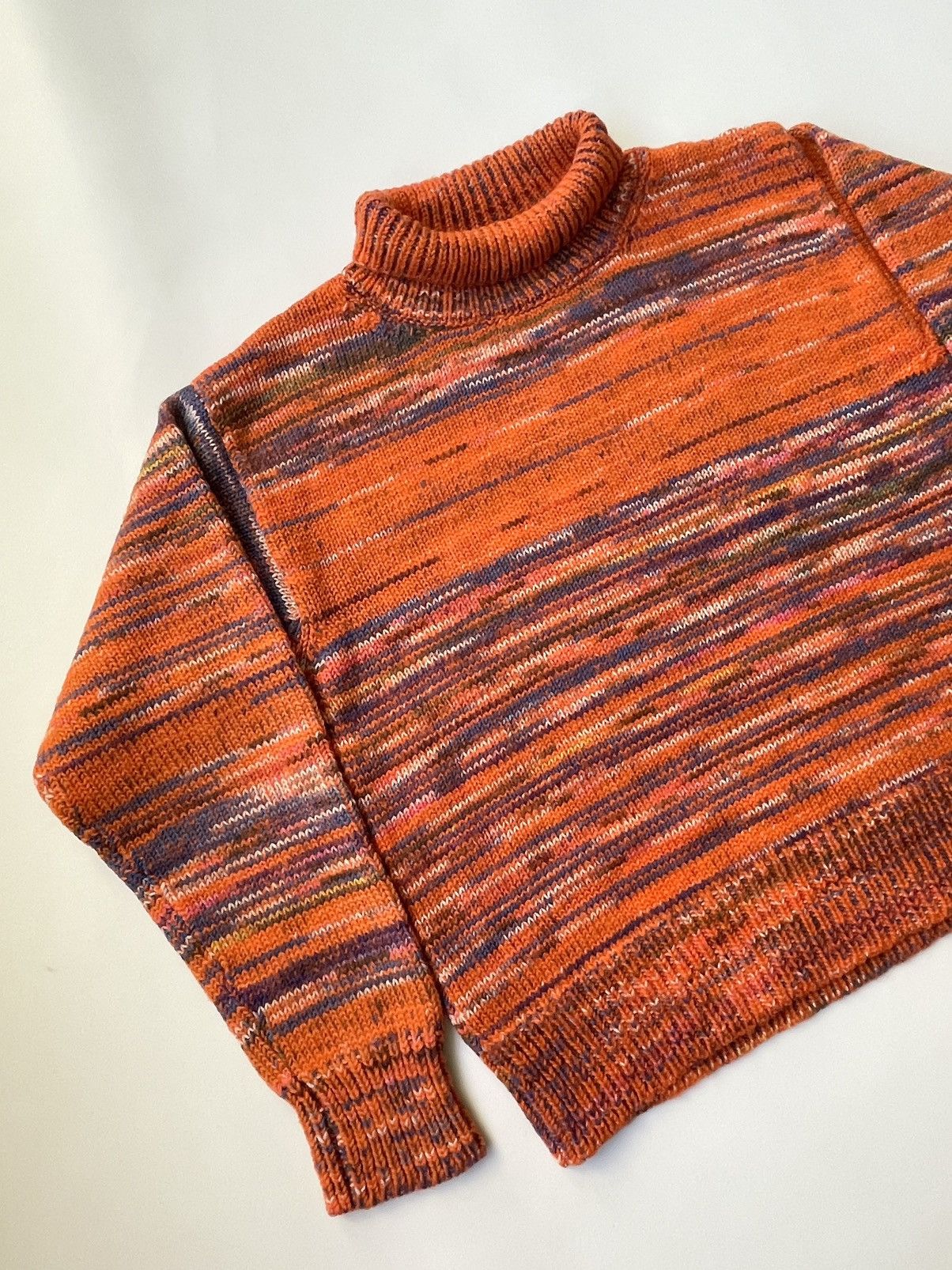 Dries Van Noten Sample Oversized Mohair Marled Sweater Size US M / EU 48-50 / 2 - 9 Thumbnail