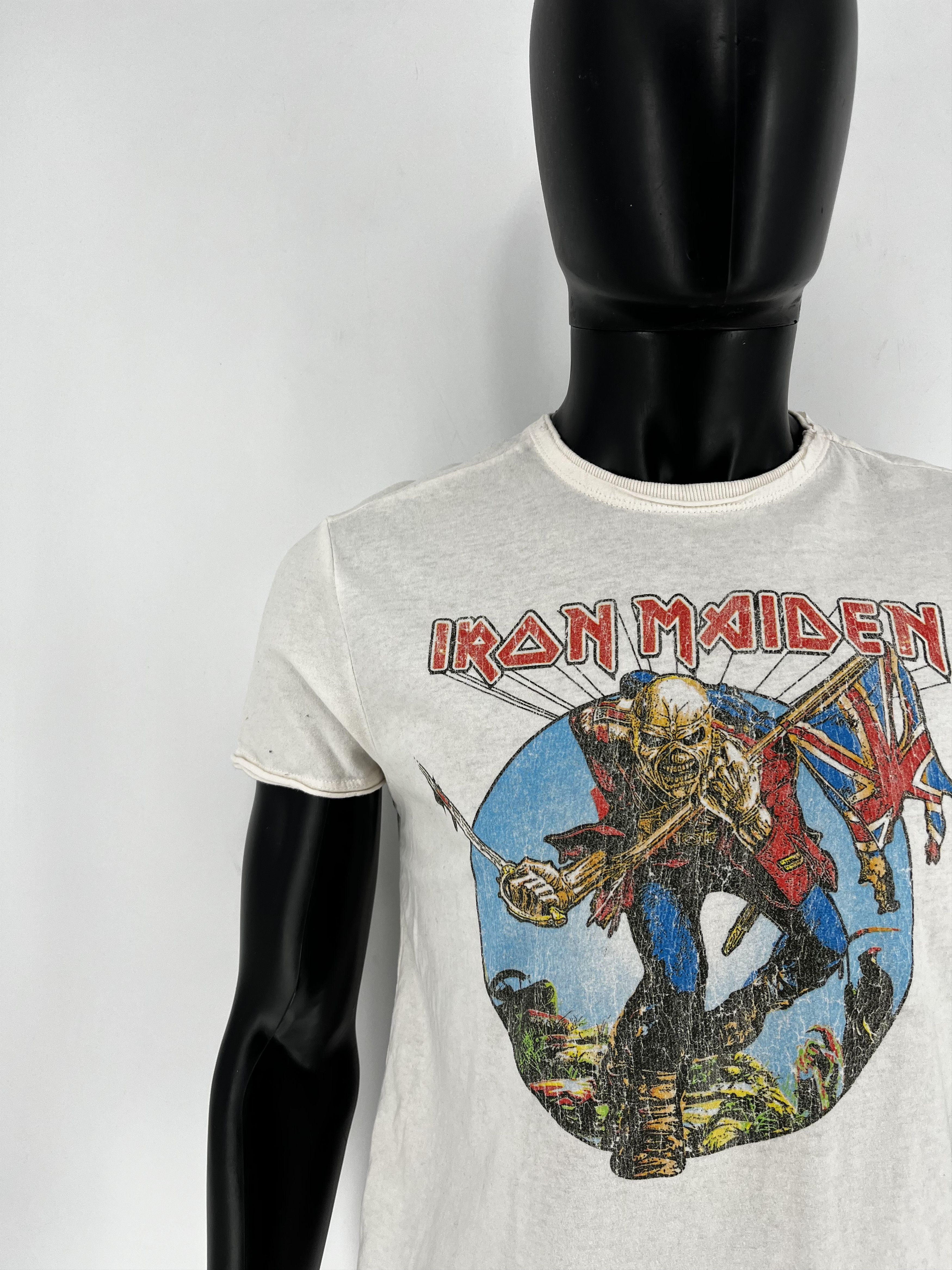 Band Tees × Vintage Vintage Y2K Iron Maiden Face Horror Tee Band Rock T Shirt Size US S / EU 44-46 / 1 - 6 Thumbnail