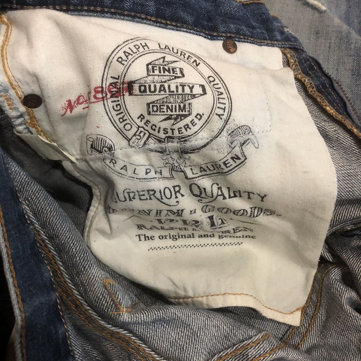 Polo Ralph Lauren Polo Ralph Lauren Denim Pants Size US 34 / EU 50 - 13 Thumbnail