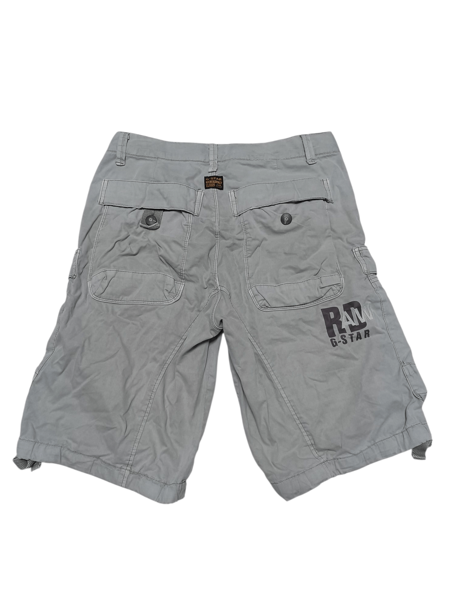 G-Star G STAR RAW 3301 MILITARY CARGO MULTIPOCKET SHORTS Size US 30 / EU 46 - 4 Thumbnail