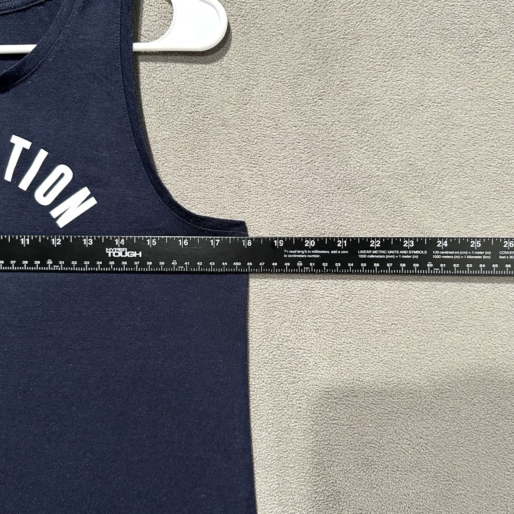 Old Navy Old Navy Active Tank Top Womens Medium Navy Blue GO-DRY Athletic GUC Size M / US 6-8 / IT 42-44 - 7 Thumbnail