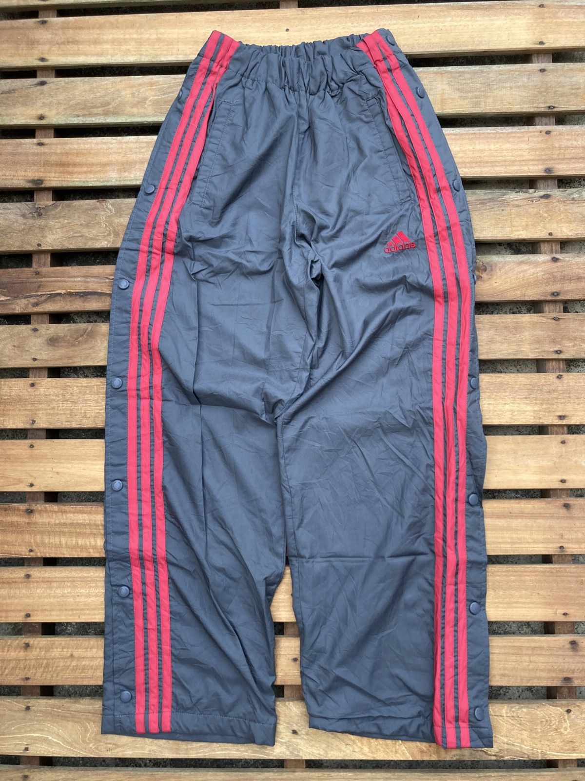 Vintage Adidas Button Pants | Grailed