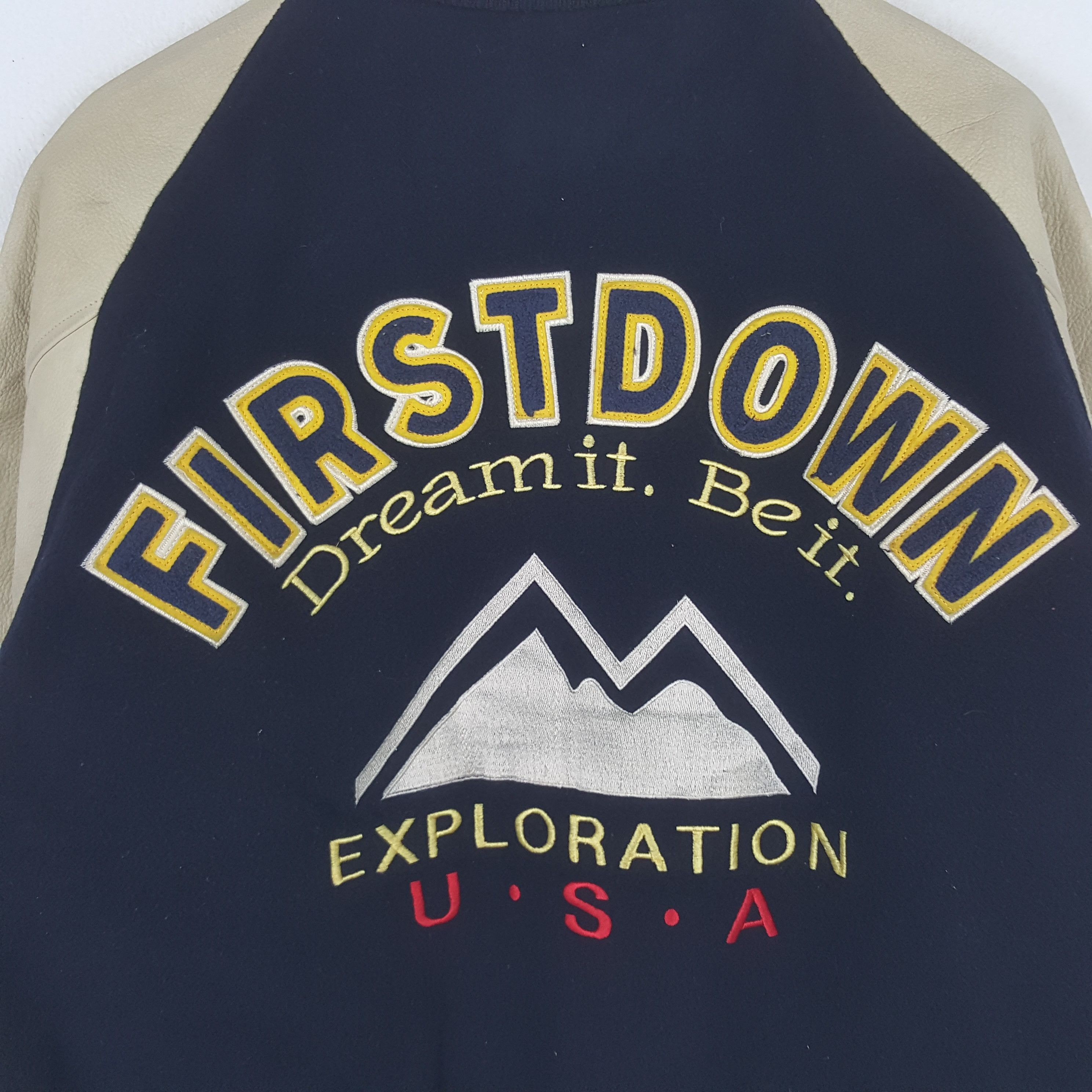 Other Vintage Firstdown American Outdoor Varsity Jacket C291N34 Size US XL / EU 56 / 4 - 2 Thumbnail