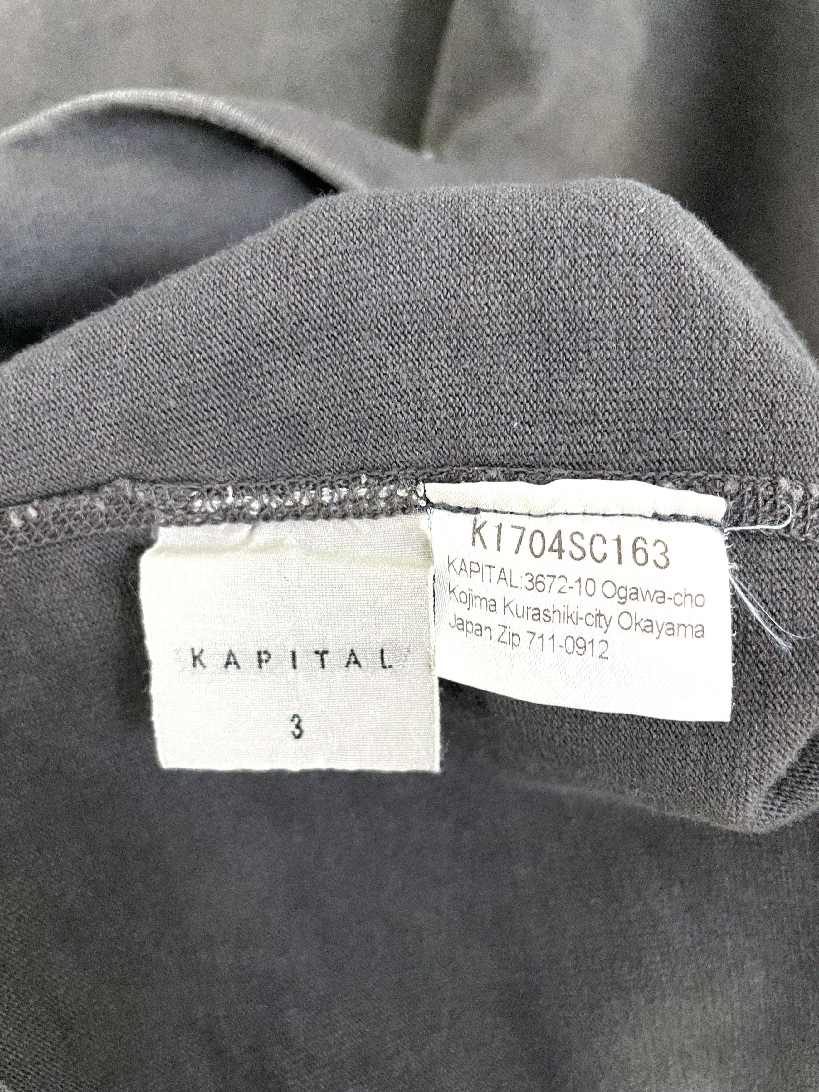 Kapital Uneven Dye T-Shirt Size US L / EU 52-54 / 3 - 8 Thumbnail