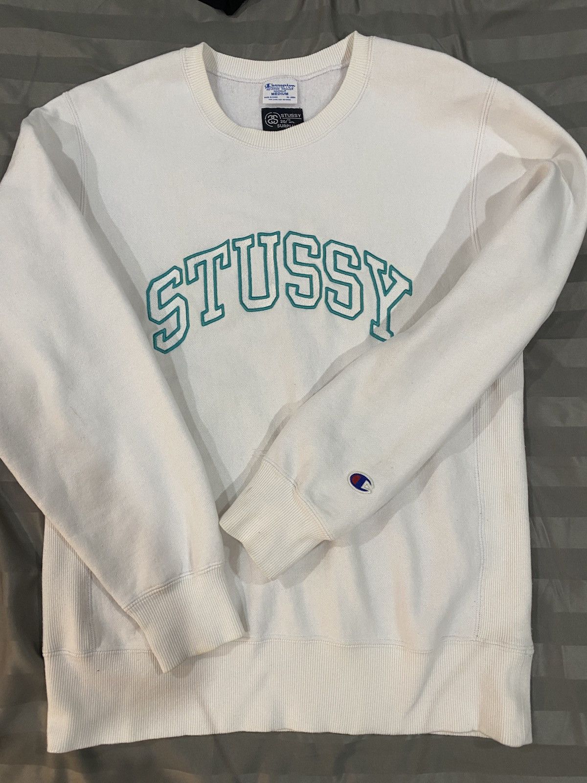 Champion × Stussy Stussy x Champion sweater | Grailed