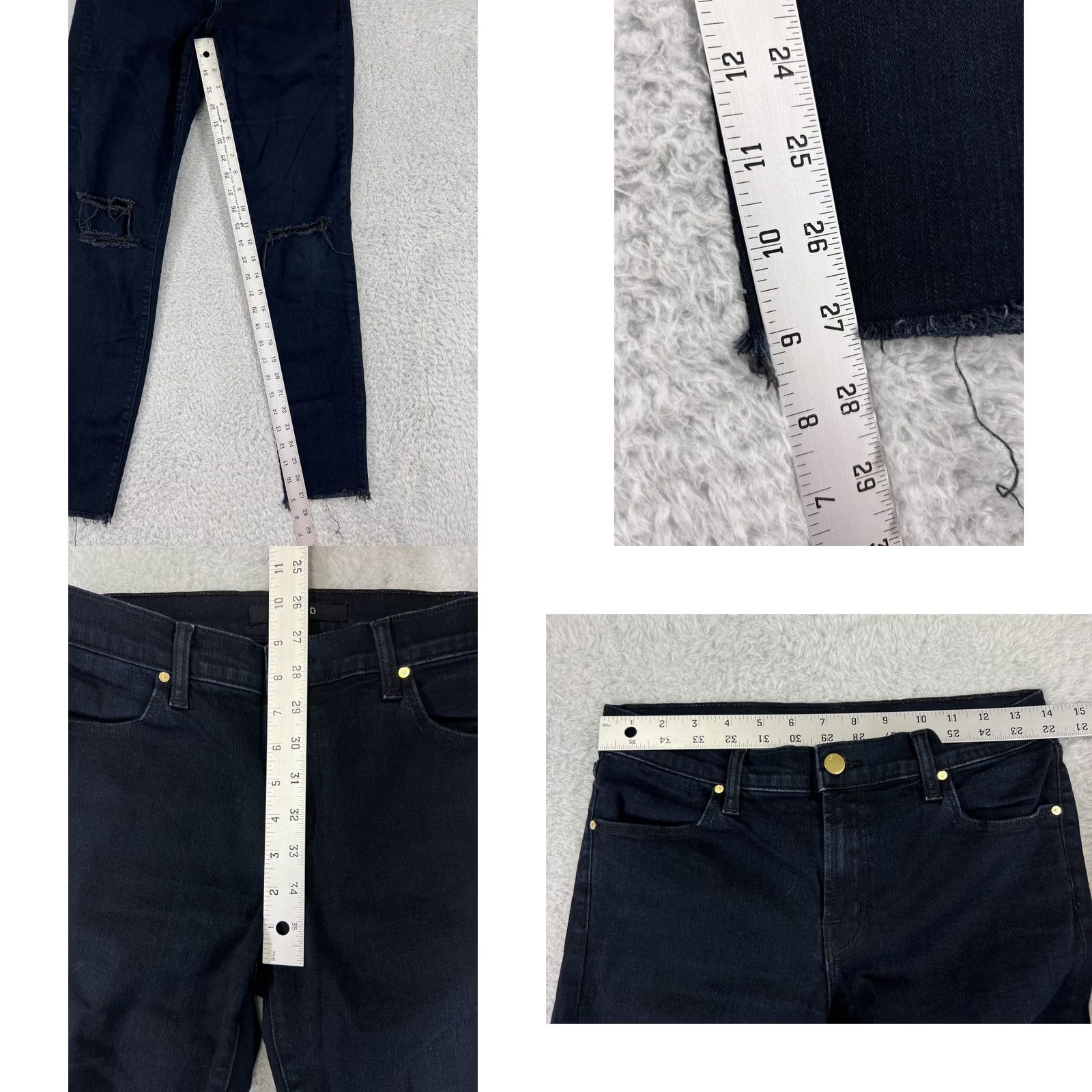 J Brand JBRAND Jeans Women's 28 Blue Denim Skinny Dark Wash Pants XS-XL (Regular) Women’s Regular Blue Jeans Skinny Size 28" / US 6 / IT 42 - 9 Thumbnail