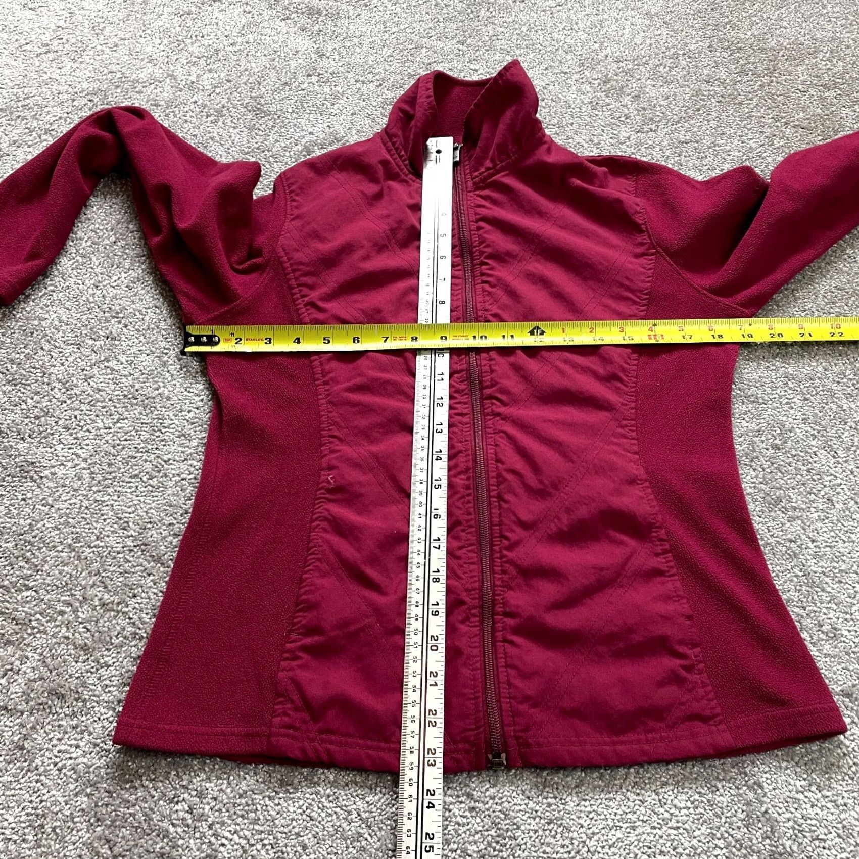 Pinko Columbia Jacket Womens Small Pink Magenta Fleece Full Zip Outdoor Casual Hiking Outdoor Shirt/Coat Size S / US 4 / IT 40 - 2 Thumbnail