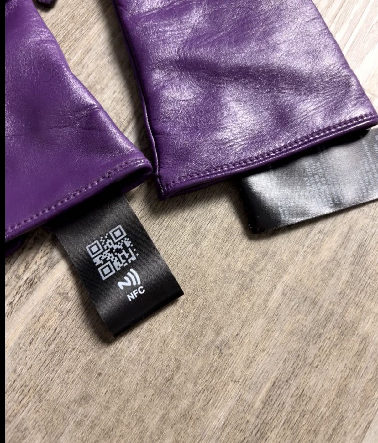 Prada 🔥 Prada x RAF Simons triangle pouch leather gloves Size 26 - 4 Thumbnail