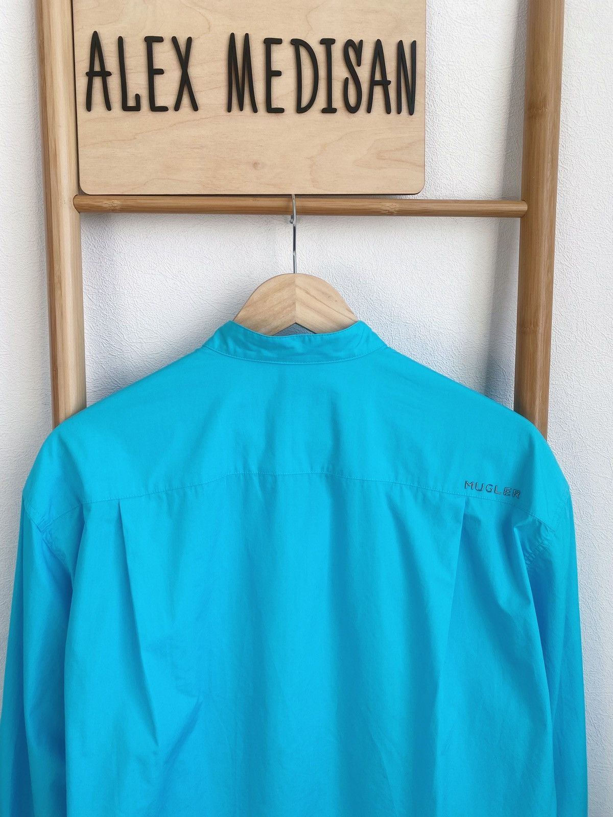 H&M × Mugler × Thierry Mugler Mugler x H&M Double-breasted Poplin Shirt Size S Size US S / EU 44-46 / 1 - 18 Thumbnail