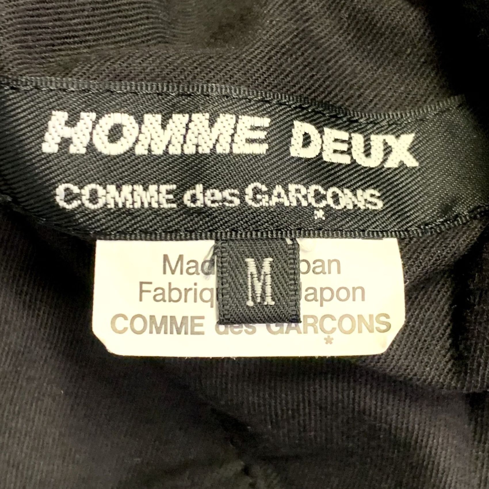 Vintage COMME des GARCONS HOMME DEUX Size M Grey Charcoal Mohair Wool Casual Pants Mens Size US 31 - 4 Thumbnail
