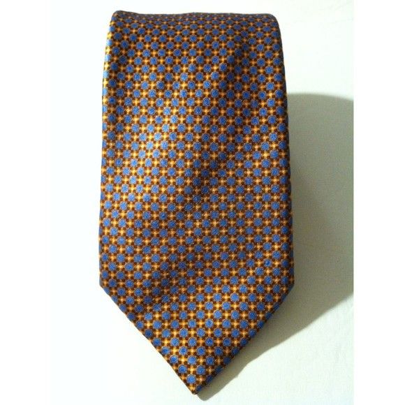Ermenegildo Zegna ERMENEGILDO ZEGNA MENS NEW 100%SILK NECK TIE WIDTH: 3 3/8" Size ONE SIZE - 2 Thumbnail
