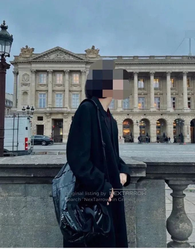 Saint Laurent Paris Saint Laurent Black Wool Coat. Size US M / EU 48-50 / 2 - 6 Thumbnail