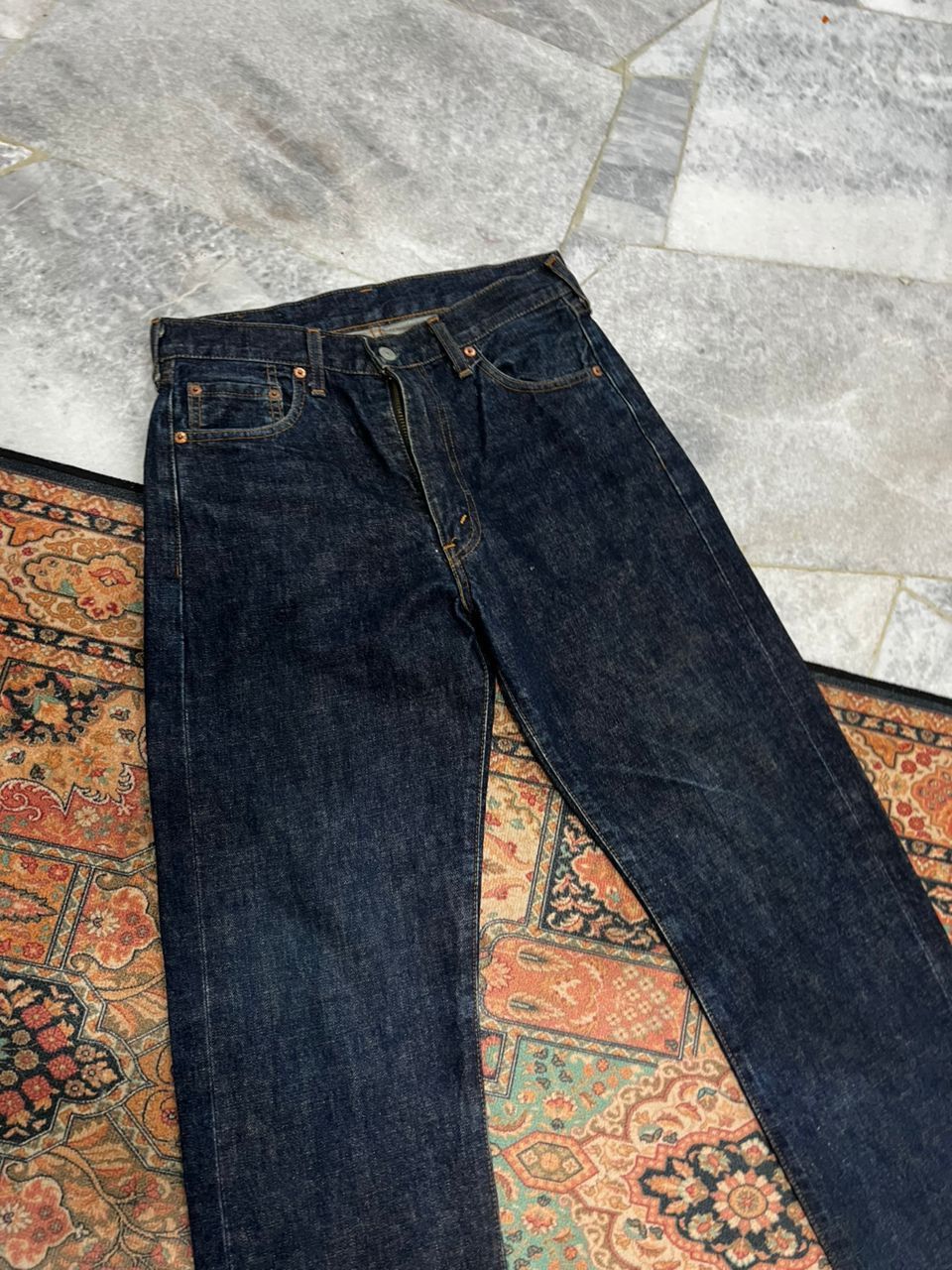 Levi's Vintage Clothing LVC 502 Big E Selvedge Jeans Size US 31 - 4 Thumbnail