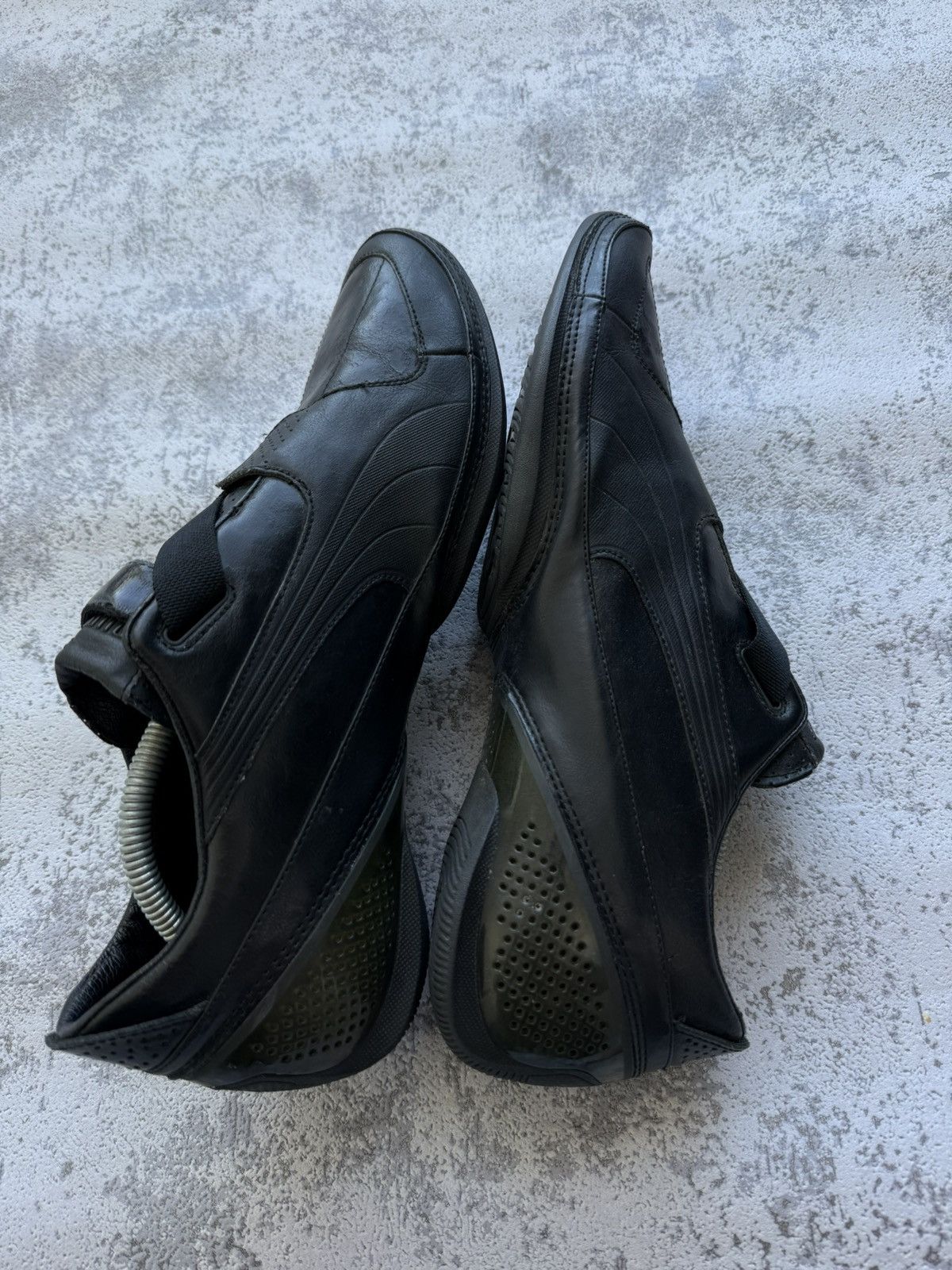 Puma Vintage Puma Cat Leather Y2K Shoes Size US 11.5 / EU 44-45 - 8 Thumbnail