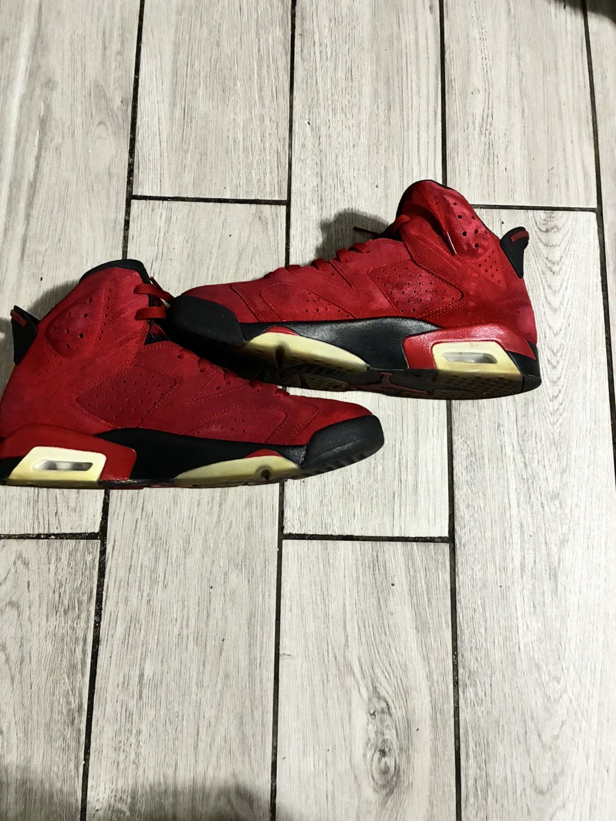 Jordan Brand Air Jordan 6 Retro Toro Bravo Size US 12 / EU 45 - 4 Thumbnail