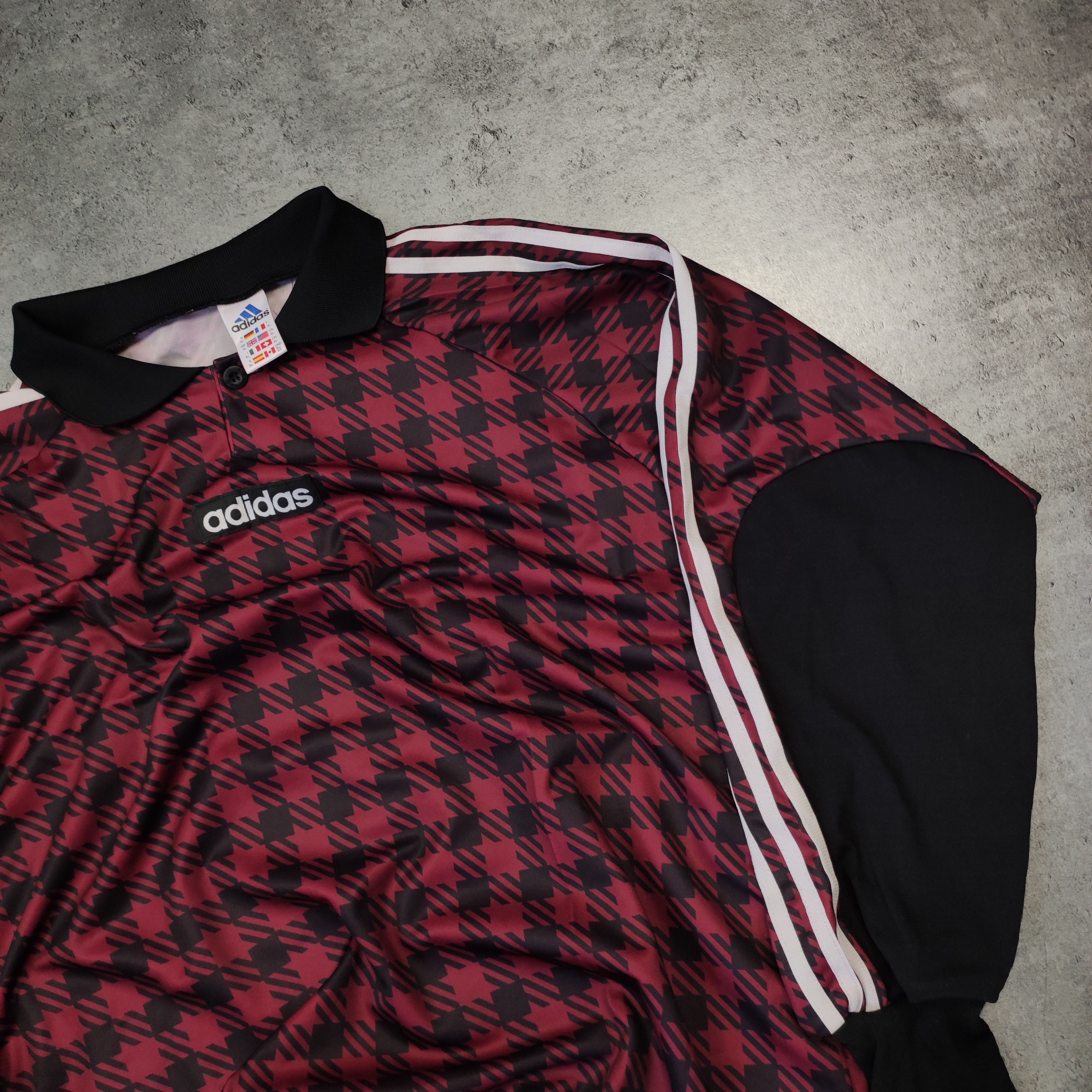 Adidas Vintage RARE Retro 90s Adidas Football Goalkeeper Jersey Size US XL / EU 56 / 4 - 3 Thumbnail