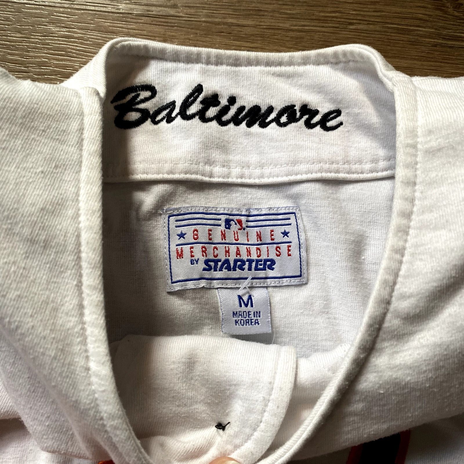 Starter Baltimore Orioles Jersey Style Shirt Size US M / EU 48-50 / 2 - 3 Thumbnail