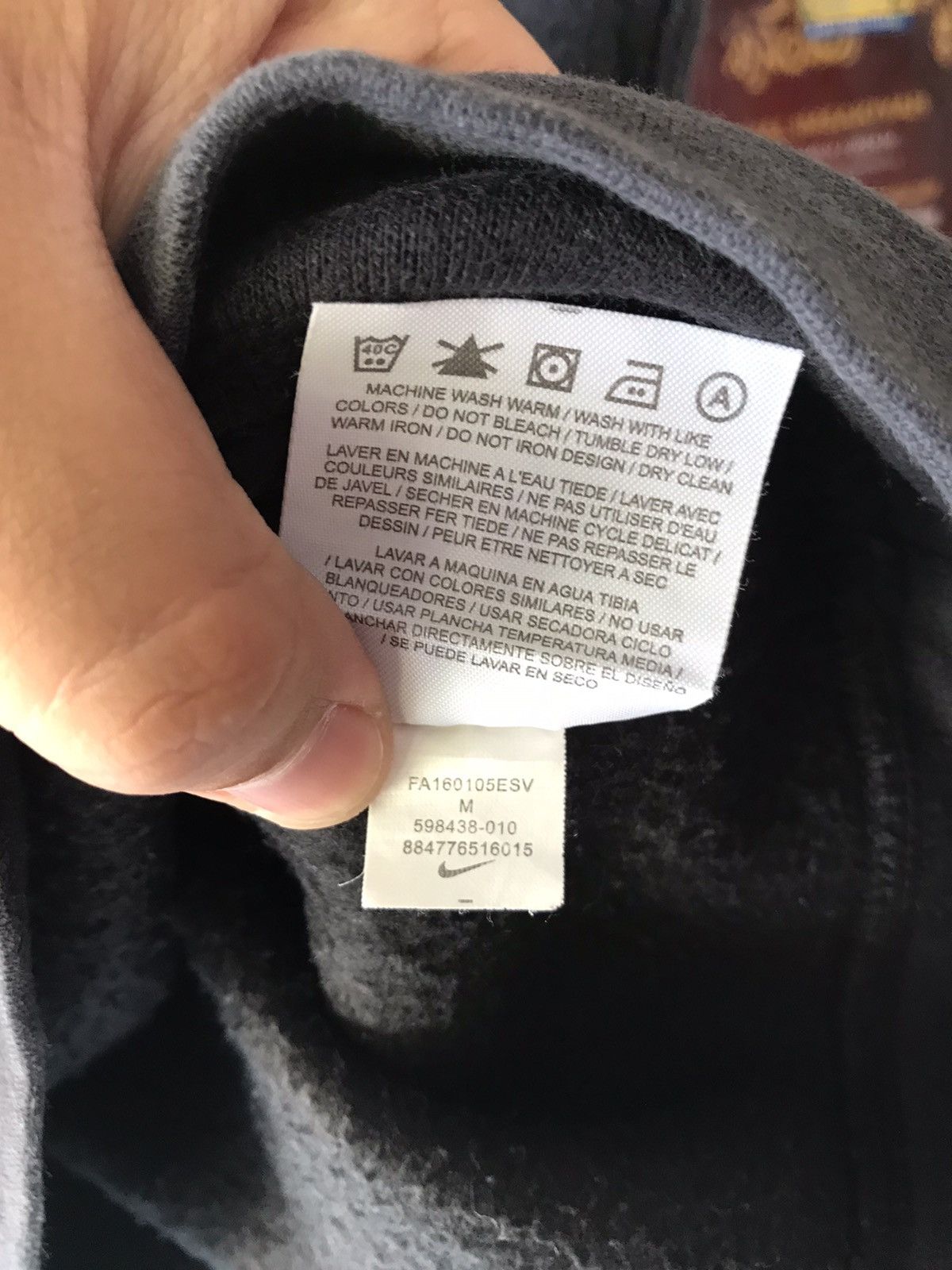 Nike 00's Nike Center Swoosh Sweatshirt Size US L / EU 52-54 / 3 - 7 Thumbnail