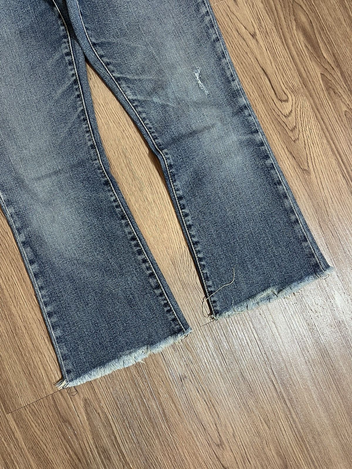 RRL Ralph Lauren × Vintage Washed vintage lauren by ralph lauren studded flare denim Size US 29 - 5 Thumbnail