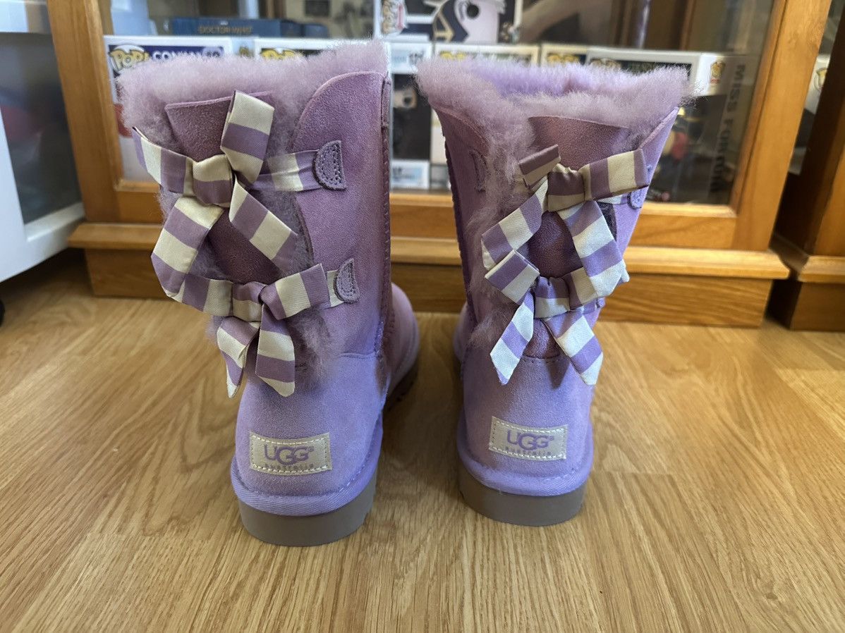 Ugg UGG Australia Purple Bailey Bow Boots Size US 6 / IT 36 - 5 Thumbnail