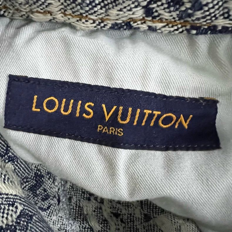 Louis Vuitton Louis Vuitton Tie-dyed floral embroidered shorts 2501-Nexta Size US 31 - 3 Thumbnail