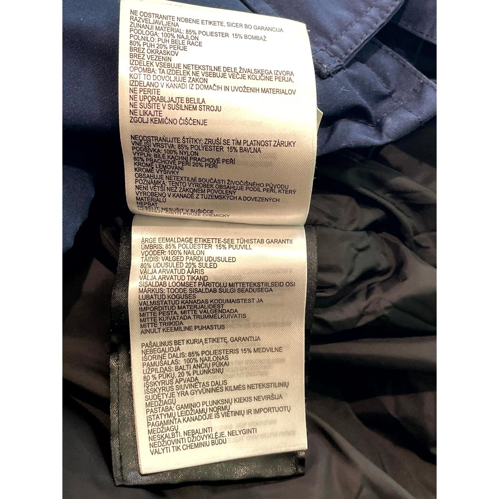 Canada Goose Canada Goose Navy Jacket Size US XS / EU 42 / 0 - 17 Thumbnail