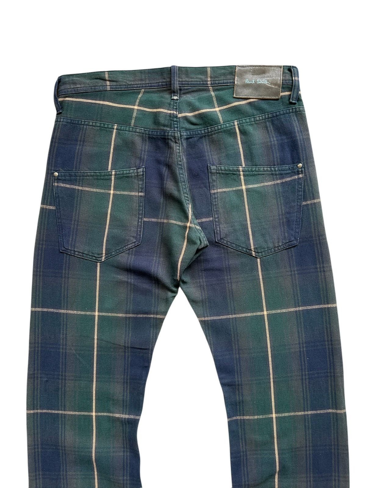 00’s Paul Smith Green Label Japan made plaid jeans