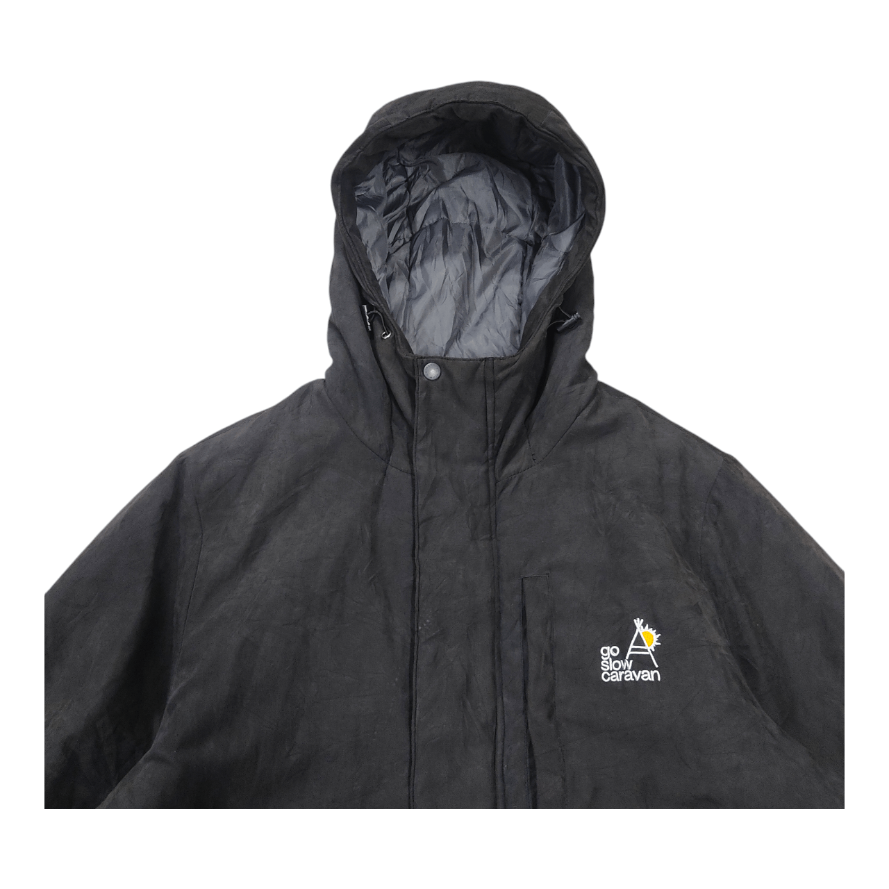 go slow caravan GO SLOW CARAVAN Warm Hooded Jacket Size US L / EU 52-54 / 3 - 5 Thumbnail