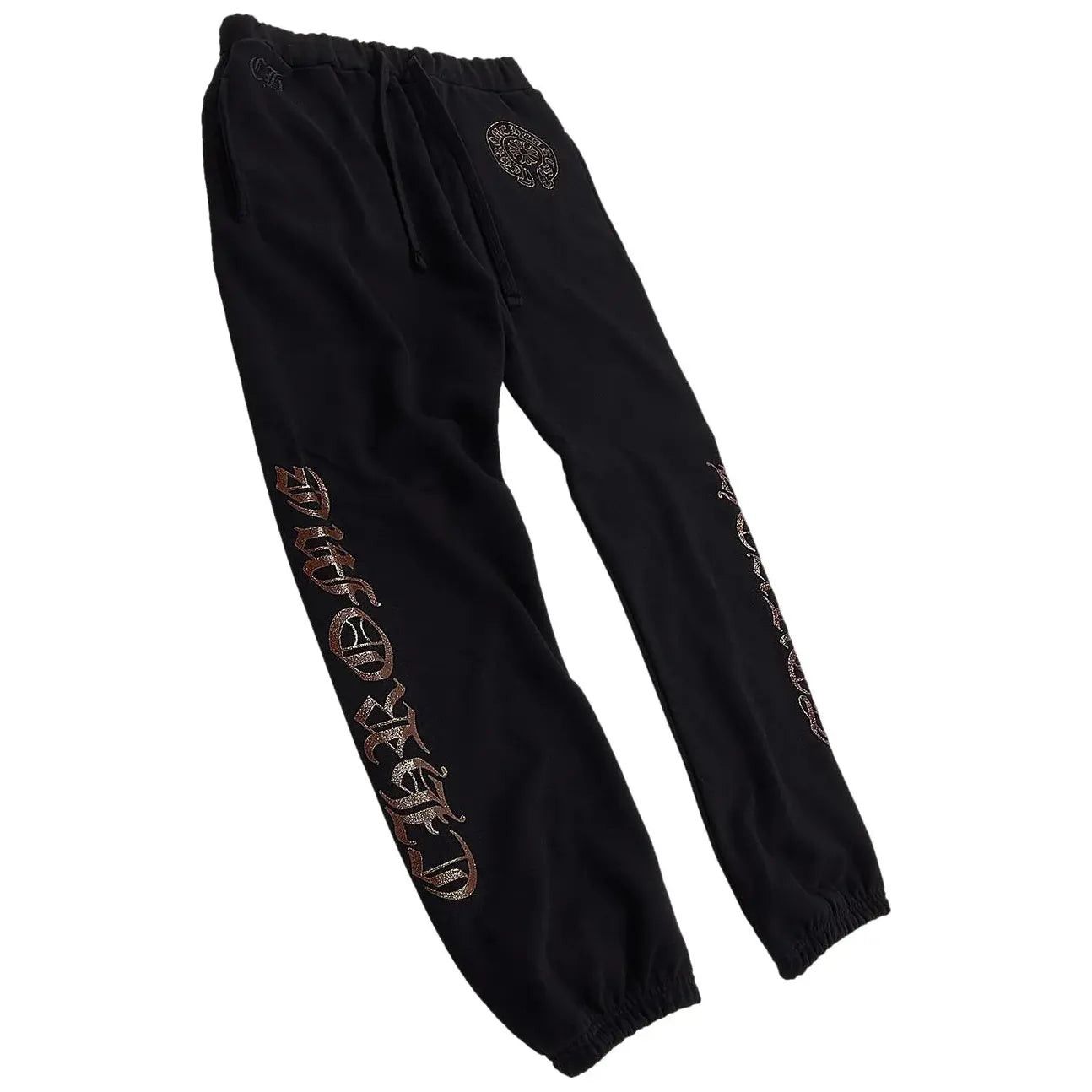 Chrome Hearts Brown Glitter 1988 Sweatpants Black Size US 32 / EU 48 - 1 Preview