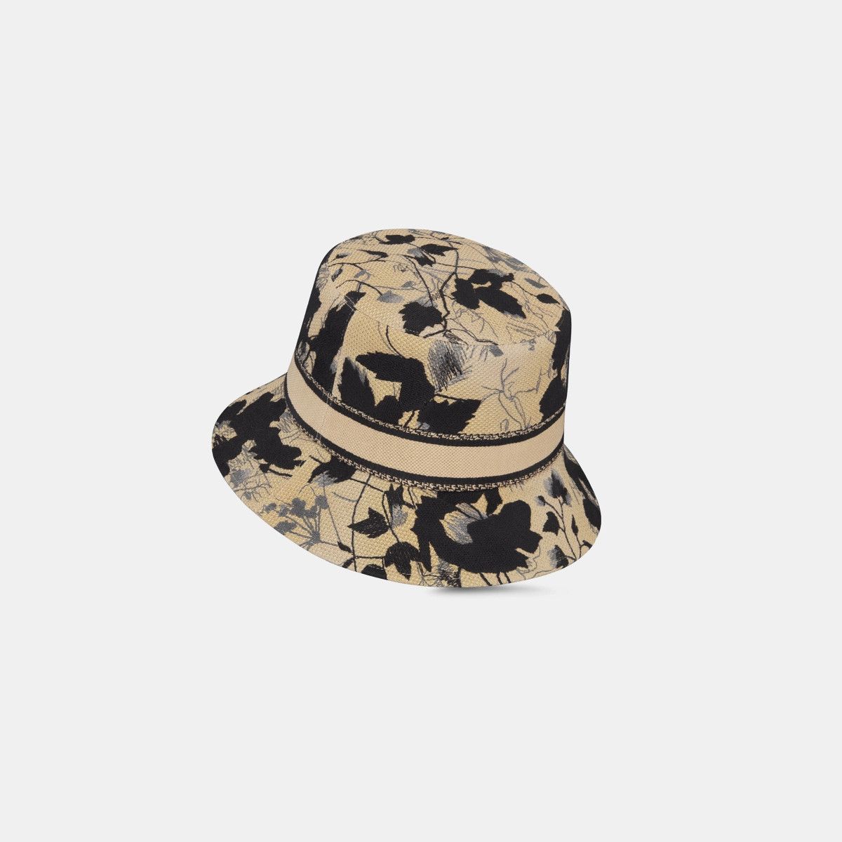 Dior o1bcso1str0226 Size:OS/Small Brim Bucket Hat in Beige/Black Size ONE SIZE - 3 Thumbnail
